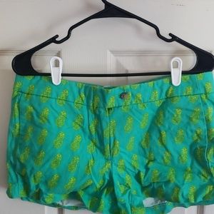 Pineapple JCrew Shorts